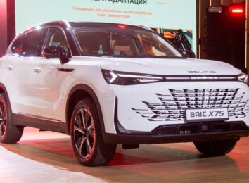 В России появился кроссовер BAIC X75: это рестайлинговый вариант модели X7